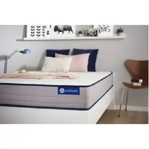 Comparateur de prix : ACTISOM Matelas 90x190 Actimemo form Mémoire de forme - 22 cm - Ferme - 5 zones de confort