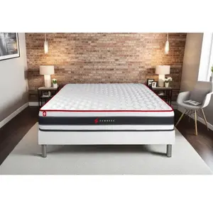 Comparateur de prix : Somness Matelas ENERGY ressorts ensachés et mémoire de forme 90x190
