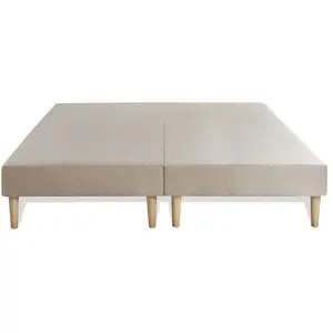 Marmottes & Co Pack sommier tapissier matelas  Mémoire de forme avec couette et oreillers