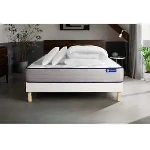 Actisom Pack ACTILATEX FORM 180x200 cm - Blanc pas cher