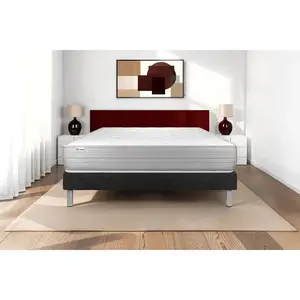 Comparateur de prix : VITALIT Ensemble Vitalmemo 140 X 190 Cm Sommier Kit Noir
