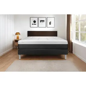 VITALIT Ensemble Vital Form 160 X 200 Cm Sommier Kit Noir pas cher