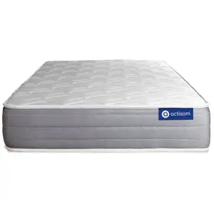 Actisom Matelas Ressorts ensachés et mémoire de forme - Confort : Mi-ferme pas cher