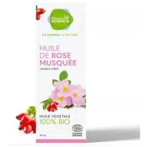 Pharmascience Huile de Rose Musquée Bio 50ml pas cher