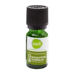 Pharmascience eucalyptus globulus bio huile essentielle 10ml pas cher