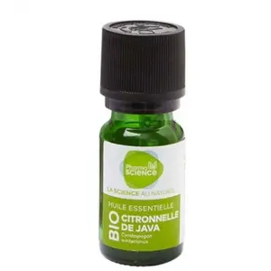 Pharmascience citronnelle de java bio huile essentielle 10ml