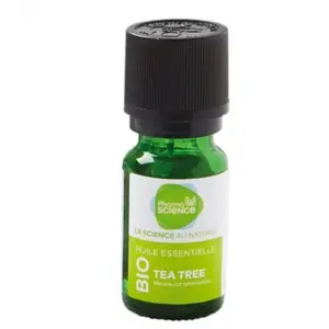 Pharmascience tea tree huile essentielle bio 10ml pas cher