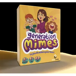 Gigamic Jeu de mimes Zenagame, Enfant dès 4 Ans et Adultes pas cher