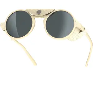 Izipizi - Lunettes de soleil - Glacier #G Sand All Weather en Cuir - Beige pas cher