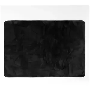 1001kdo - Tapis 120x170cm Flanoux Noir pas cher