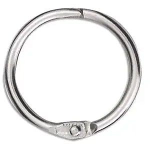 Comparateur de prix : Wonday Sachet de 10 anneaux brisés en métal - diamètre 30 mm