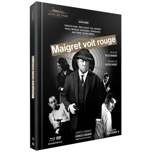 Comparateur de prix : Maigret voit rouge Edition Prestige Limitée Numérotée Combo Blu-ray DV...