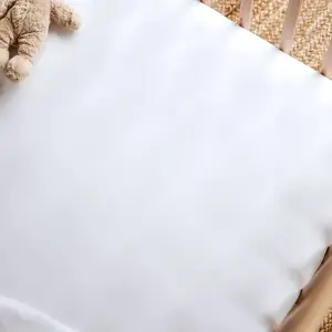 Comparateur de prix : Kadolis Drap Housse Pur Coton Bio Pour Lit Bébé Blanc
