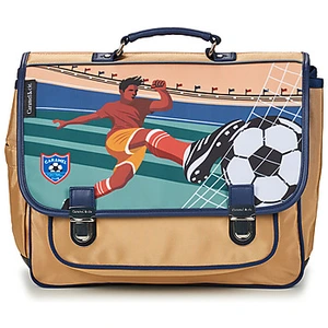 Comparateur de prix : Caramel & Cie - Cartable Football Club Beige taille unique