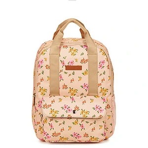 Caramel & Cie - Petit Sac à Dos Pink Liberty Rose pêche taille unique pas cher