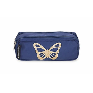 Caramel & Cie - Trousse Double Butterfly Bleu marine taille uniqueVendu parberceau-magique