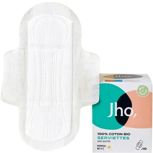 jho - Serviettes normal jour bio Hygiène intime 1 pieces female pas cher