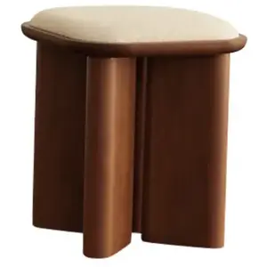 Gabrielle Paris - Pouf lazare Noyer taille unique