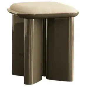 Gabrielle Paris - Pouf lazare Vert kaki taille unique