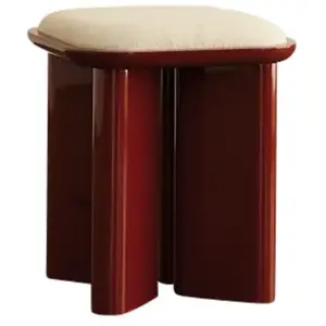 Gabrielle Paris - Pouf lazare  Bordeaux taille unique