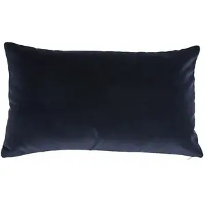 Gabrielle Paris - Housse de coussin Argentine en velours Saphir 30x50Vendu parsmallable