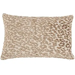 Gabrielle Paris - Housse de coussin Jacquard Léopard 50x50Vendu parsmallable