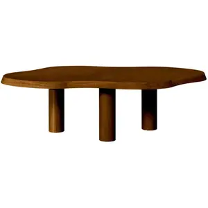 Gabrielle Paris - Table basse Jeanne finition Teck Teck taille unique pas cher