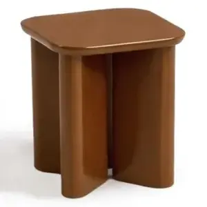Table d'appoint en bois laqué Garance Gabrielle Paris Caramel taille u... pas cher