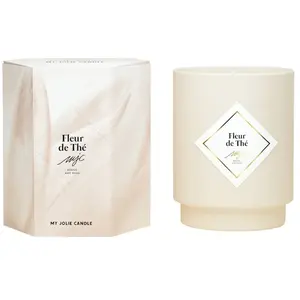 My Jolie Candle - Bougie Parfumée Avec Bijou Fleur De Thé Bracelet Or pas cher