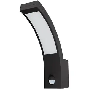 Comparateur de prix : Struhm - Applique murale led Extérieur 10W Noir avec Détecteur de Mouv...
