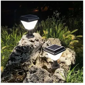 Comparateur de prix : SILAMP Lanterne Extérieure Solaire Crépusculaire IP65 2W - Blanc Chaud