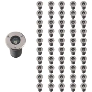 Comparateur de prix : SILAMP Spot Extérieur Encastrable LED IP65 220V Sol 3W 45° (Pack de 50...