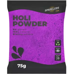 Poudre Holi VIOLET- Sachet 75 grammes pas cher