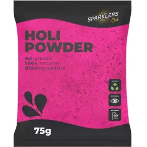 Poudre Holi ROSE - Sachet 75 grammes pas cher