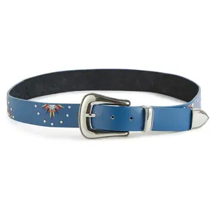 WILD - Ceinture en cuir ornée HATEYA M pas cher