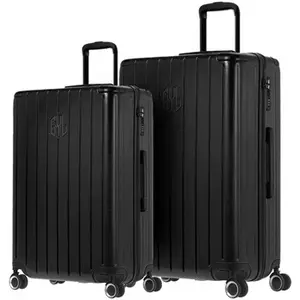 GYLBAG SET DE 2: VALISES RIGIDES BLACK FE204 (TAILLE S,M) pas cher