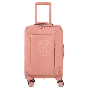 GYLBAG VALISE SOUPLE PINK GOLD NAP CABINE (TAILLE S) pas cher