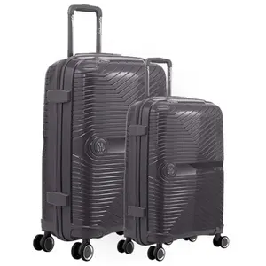 GYLBAG SET DE 2 VALISES RIGIDES SILVER PP5(TAILLE M,L) pas cher