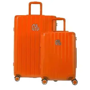 GYLBAG SET DE 2: VALISES RIGIDES ORANGE FE204 (TAILLE S,M) pas cher
