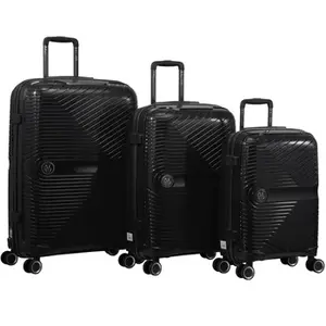 GYLBAG SET DE 3 VALISES RIGIDES Black PP5 (TAILLES S, M, L) pas cher