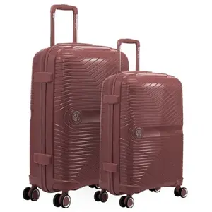 GYLBAG SET DE 2 VALISES RIGIDES PINK GOLD PP5(TAILLE M,L) pas cher
