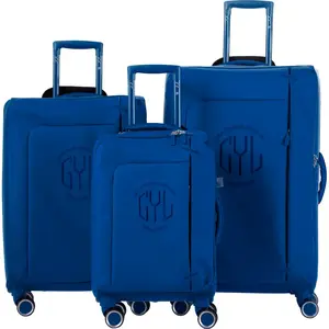 GYLBAG SET DE 3 VALISES SOUPLES BLUE NAP (TAILLES S, M, L) pas cher