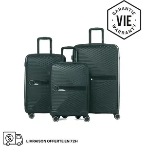 GYLBAG SET DE 3 VALISES RIGIDES SAPIN PP5 (TAILLES S, M, L) pas cher