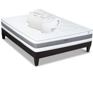 Hypsom - Lot SUBLIME 140x190 | Matelas, Sommier, Accessoires pas cher