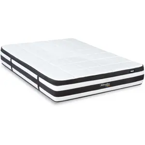 BELLECOUR Matelas Ressorts ensachés Fontainebleau 160x200 cm Accueil Mémoire de forme