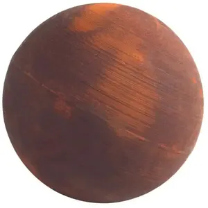Jardinex - Boule rouillée jardin corten - Rouille 40 cm pas cher