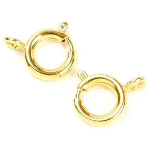 Perles Corner Fermoir Bouée 10 mm Doré à l'or fin 24K - 2 pcsVendu parscrapmalin