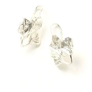 Perles Corner Boucle d'oreille Feuille Argenté 925 - 2 pcsVendu parscrapmalin