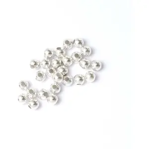 Perles Corner Perle Ronde 4 mm Argenté 925 - 10 pcsVendu parscrapmalin