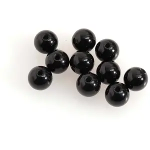 Perles Corner Perle Naturelle Ronde 6 mm Onyx Noir - 10 pcsVendu parscrapmalin